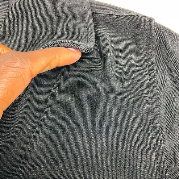 Chicos Travelers Cardigan Jacket Black Long Sleeve Button Front Stretch 1 Medium - Picture 11 of 11